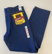 New Wrangler Cowboy Cut 31MWZDN Relaxed Fit Jeans Rigid Indigo Men's 37x34