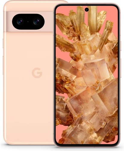 Google Pixel 8 128GB Rose, Exzellenter Zustand, Display Burn-In