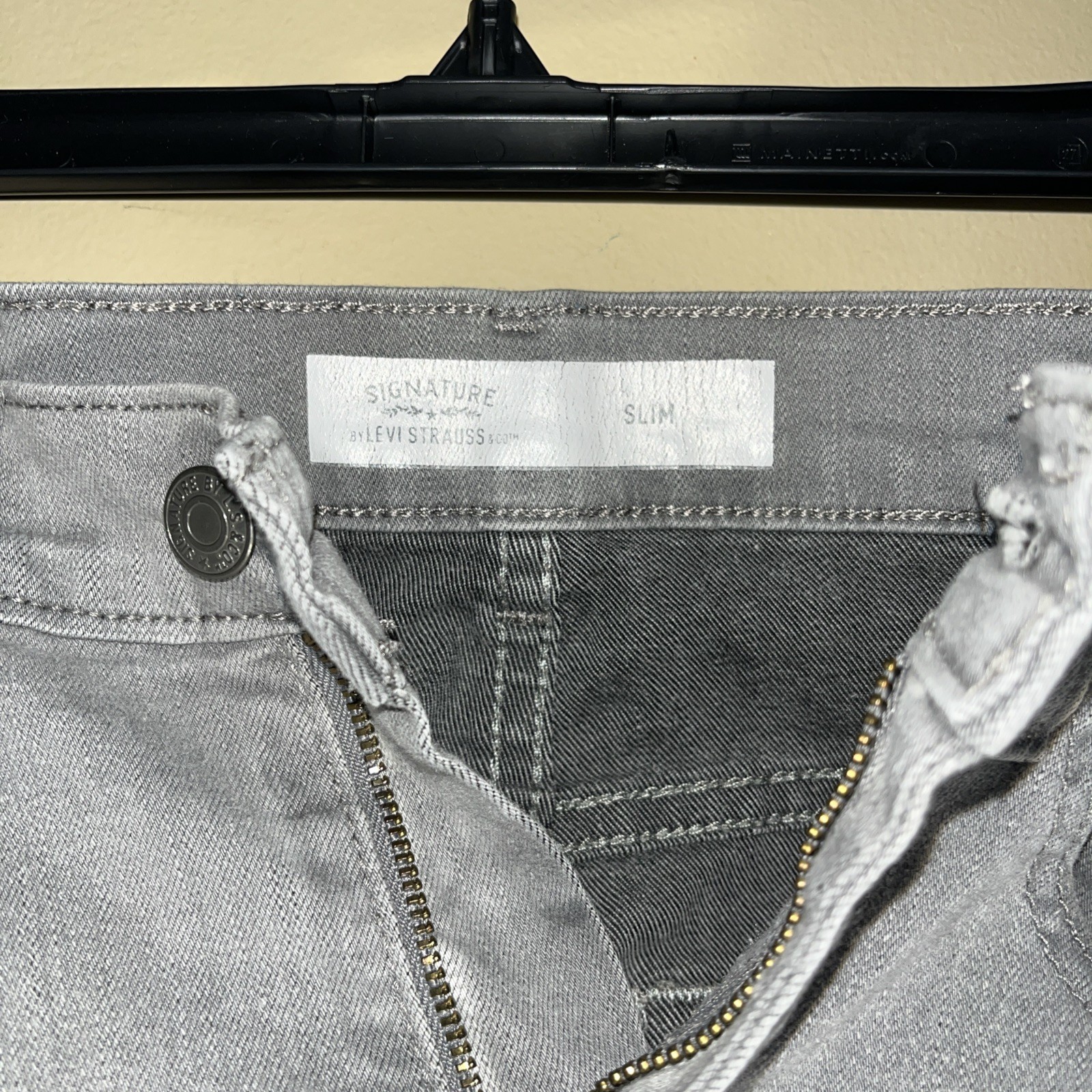 Signature by Levi Strauss & Co Jeans Boys Slim 16 Regular Gray image 3