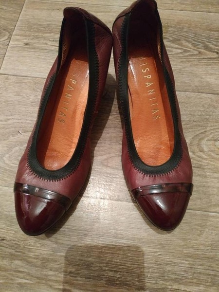 Women Carlo Pazolini Heels Burgundy Leather 38