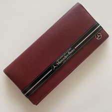 Mercedes-Benz long wallet brown