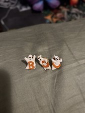 Halloween Boo Lapel Pin Brooch Ghosts