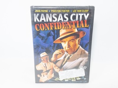 Kansas City Confidential DVD - John Payne, Lee Van Cleef, 1952, Sealed, New