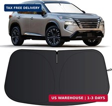 Windshield Sun Shade for Nissan Rogue 2021-2026 Foldable Sun Visor Protector for