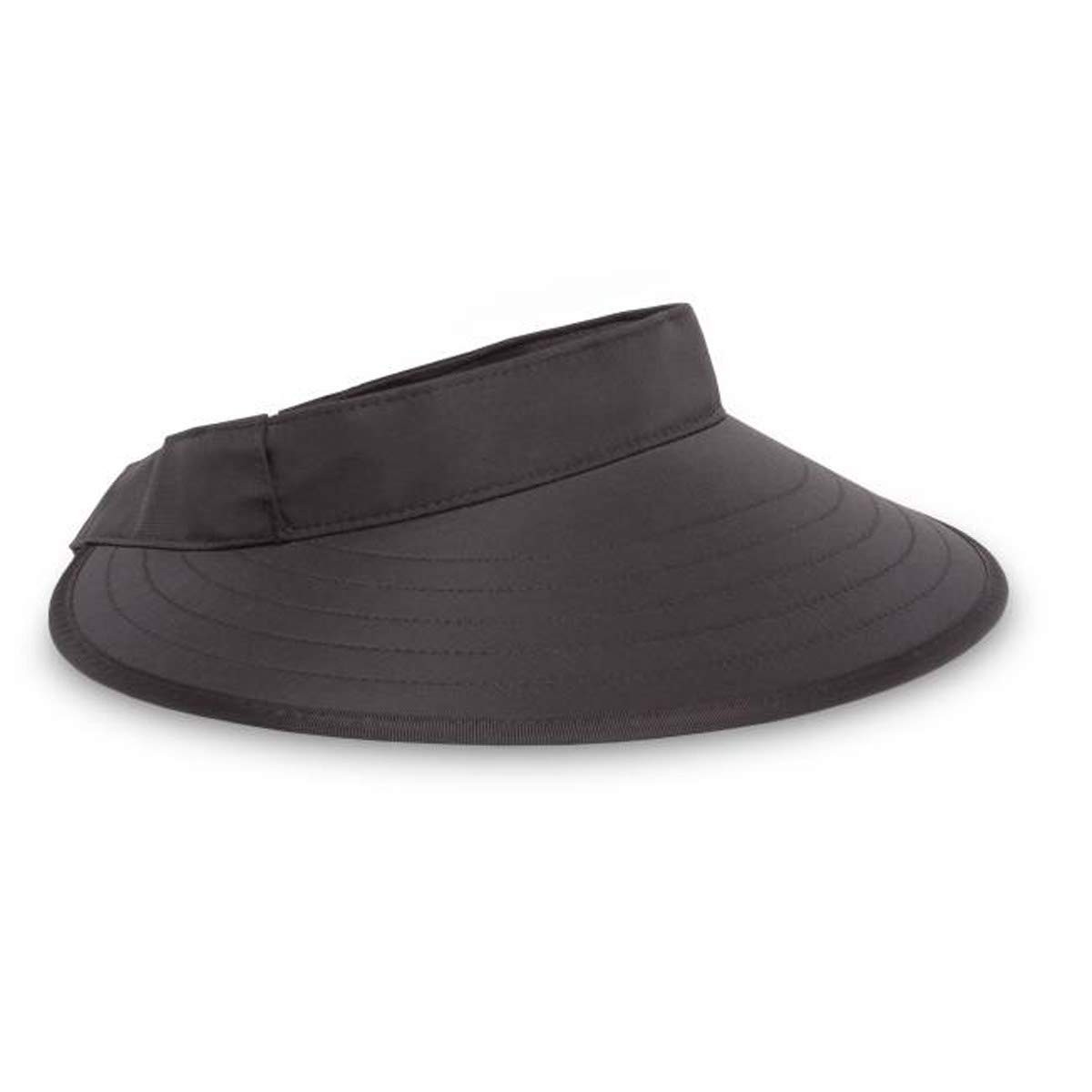Sport Visor, Black/Black, Size