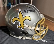 Alvin Kamara New Orleans Saints Signed Authentic Helmet Beckett Certified