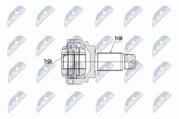 NTY Gelenksatz, Antriebswelle NPZ-BM-012 FüR BMW-image