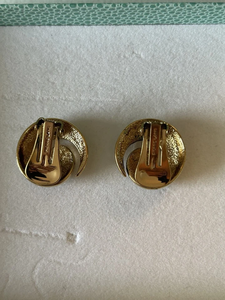 Pierre Lang Ohrclips mit Strass - Bild 3 von 4