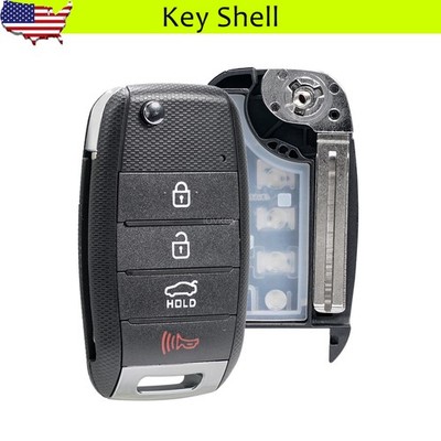 4 Button Flip Remote Key Fob For Kia Soul Sportage 2014 2015 2016 2017 2018 2019