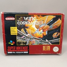 Wing Commander SNES Super Nintendo Game Boxed Complete CIB