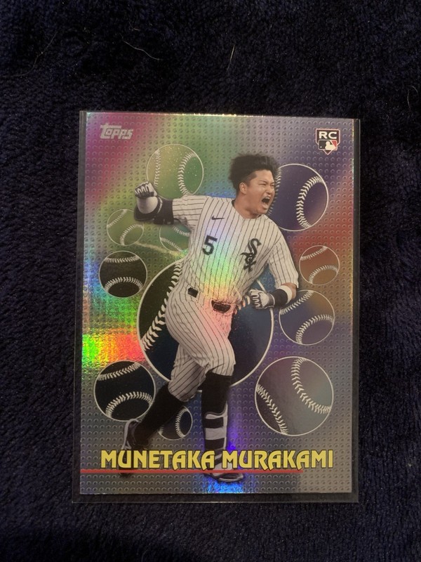 Topps Chrome NPB Titans Munetaka Murakami Yakult Swallows #CT-13 2023