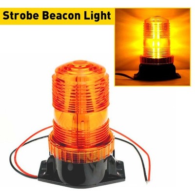 LED Strobe Light Bar for Car Rooftop Truck Flashing Warning Hazard Beacon Amber