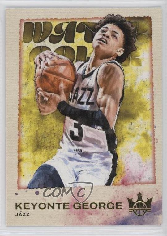 2023-24 Panini Court Kings Water Color Keyonte George #22 Rookie RC 14mf