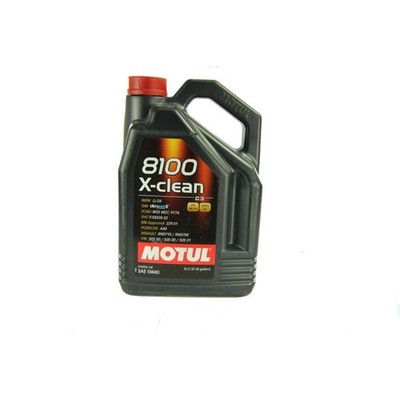 Motoröl MOTUL 17700 8100 X-Clean 5W40 C3 5L [C]