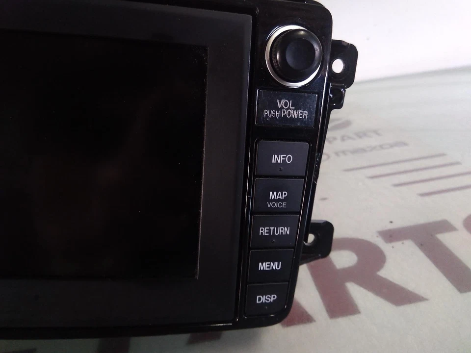 MAZDA CX9 STEREO/HEAD UNIT DISPLAY UNIT, SAT NAV TYPE (P/N TE7766DV0), 09/08-11/ - image 2 of 4
