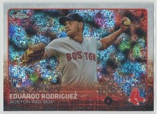 Eduardo Rodriguez 2015 Topps Chrome Update Mega Box RC Rookie #US217 Boston Red