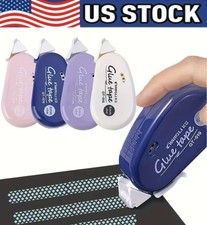 1/4 X Double-Sided Dots Glue Roller Tape Permanent Scrapbooking Tape Runner
