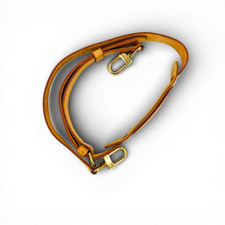 Auth LOUIS VUITTON Vachetta Shoulder Strap KC617