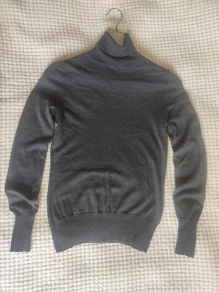 Women Massimo Dutti Sweater Grey Cashmere S