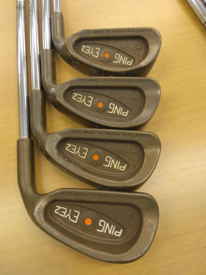 Ping Eye2+ Beryllium Copper Orange Dot Iron Set #3-9,W,S(9Clubs) / KT-Shaft - Image 3 of 4