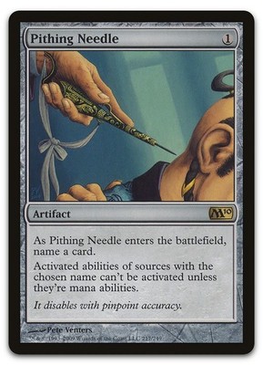 Pithing Needle #217 (NM) Magic 2010 M10 Magic MTG | eBay