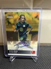 Kevin Mbabu /50 stadium chrome auto 2022 topps bundesliga wolfsburg
