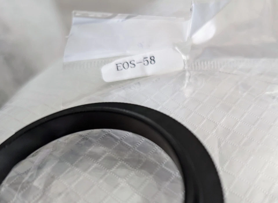 Canon EOS EF Macro Reverse Lens Adapter Ring 58mm - Image 2 of 2