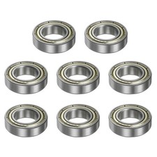 8pcs 6800ZZ Ball Bearings 10mmx19mmx5mm Chrome Steel ABEC3 Double Shielded