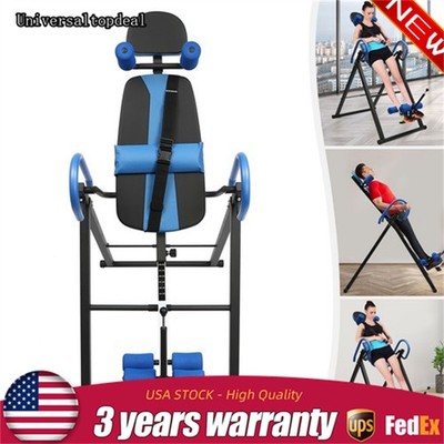 Therapy Pad Back Pain Relief Fitness Inversion Table Teeter Stretcher Machine US