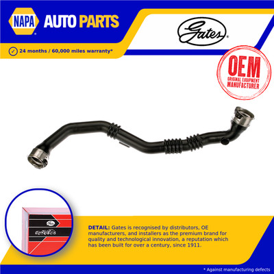 Turbo Hose fits DACIA DUSTER 1.5D 10 to 18 Charger Gates 144604599R Quality New