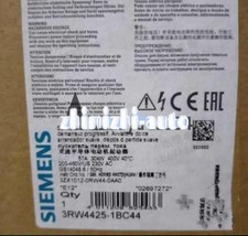 ONE NEW Siemens Soft Start 3RW4425-1BC44