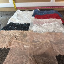 Chuns 12 Pack Women's Lace Boy Short Panties Multi Color One Size Fits S, XS