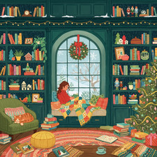 Christmas Jigsaw Puzzle Christmas Nook 500 pc by Boardwalk Made in USA