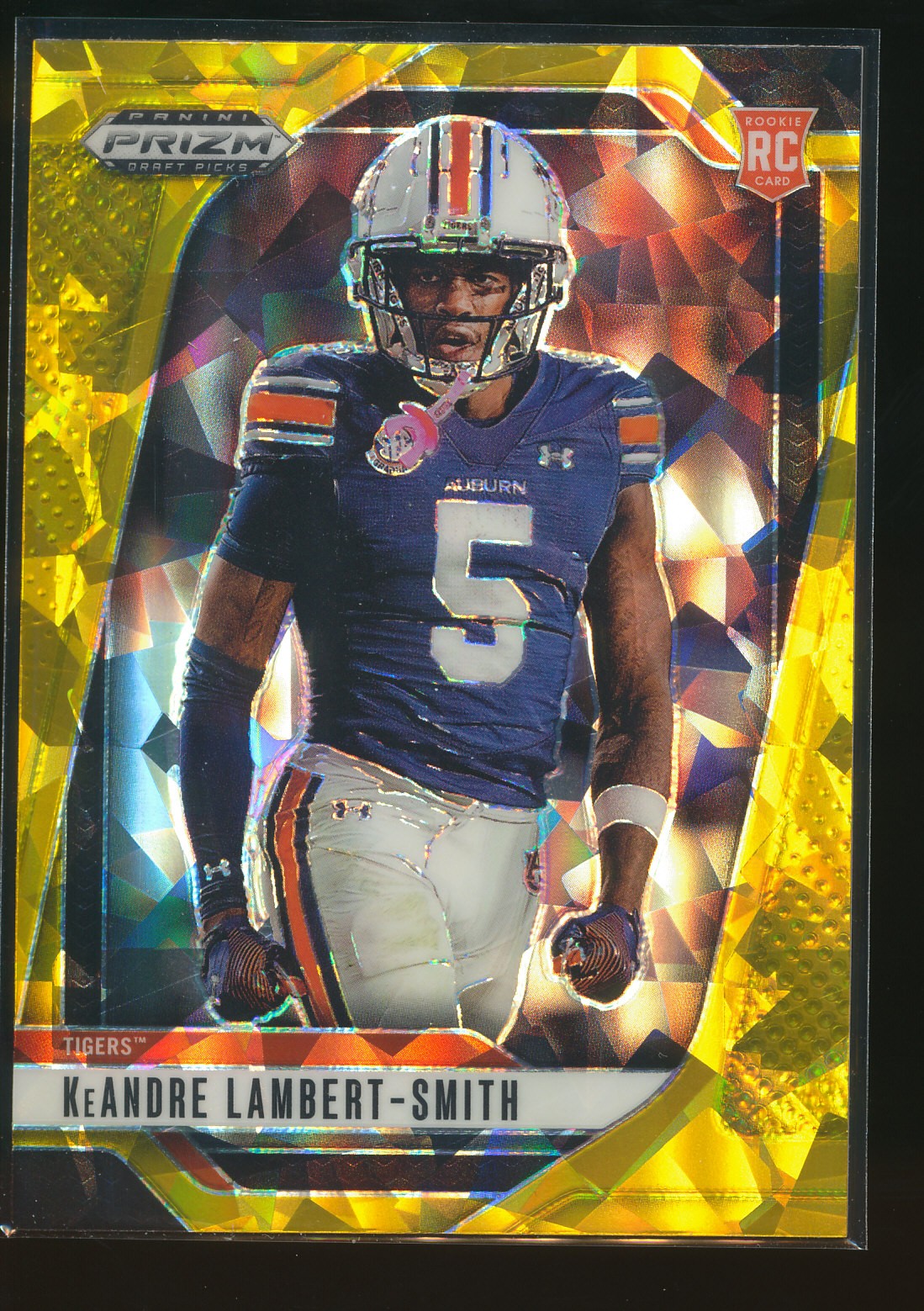 KeAndre Lambert-Smith #12 2025 Panini Prizm Draft Picks Prizms Gold Ice