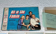 Vintage All in the Family Board Game 1972 Milton Bradley Complete