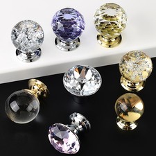Pomello per ante con viti con maniglie Crystal Diamond Diamonte
