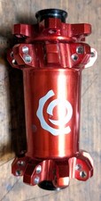 Industry 9 Hydra 15x110 6-bolt Front Straight Pull Hub With Spokes Red