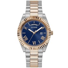 Guess GW0265G12 Men Connoisseur Blue Two-Tone Watch