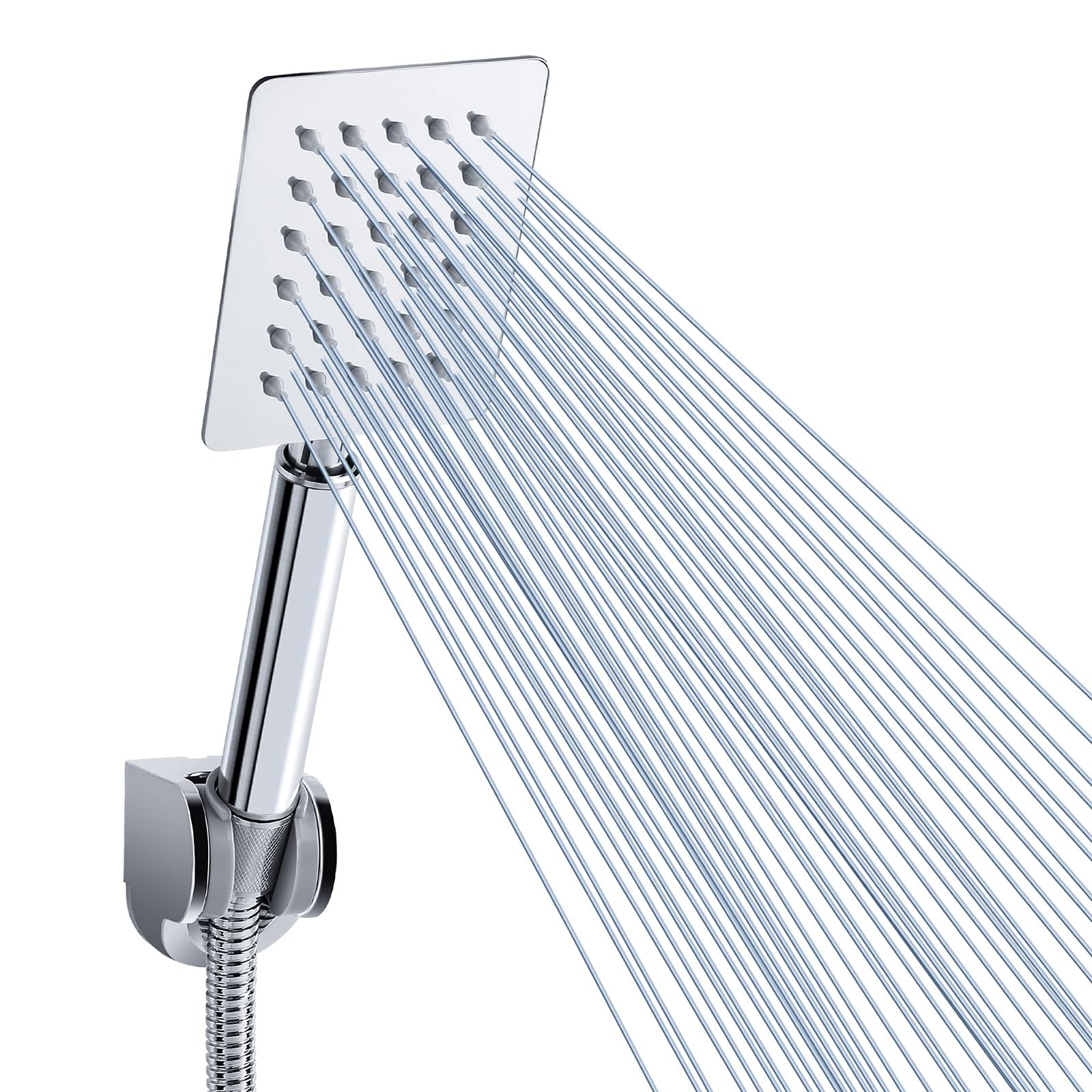 Pommeau de douche en métal haute pression jet relaxant