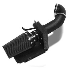 4 inch Cold Air Intake Black Tube + Heat Shield for 1999-2006 Black&Black