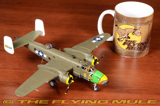 Corgi 1:72 B-25D Mitchell USAAF 345th BG, 498th BS Air Apaches Red