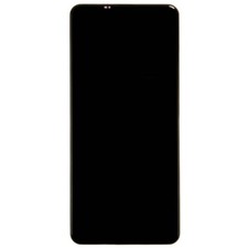 LCD Digitizer Frame Assembly for Samsung Galaxy A21s Black Replacement Repair