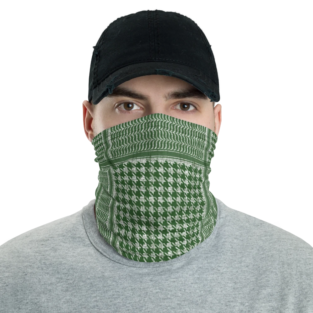 Olive Keffyeh Shemagh Print Neck Gaiter
Opens in a new window or tab