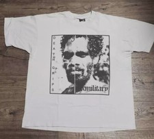 Death Grips Exmilitary Classic Unisex White T SHIRT Q8949
