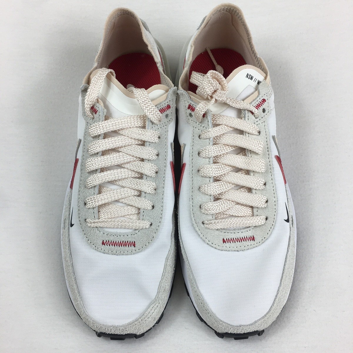 Nike Women's Waffle One SE Shoes Double Swoosh Red DX4309-100 Size