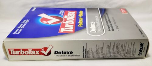 Turbo Tax 2006 Deluxe Federal & State Return Software for PC New In Box! Sealed! - Picture 4 of 5