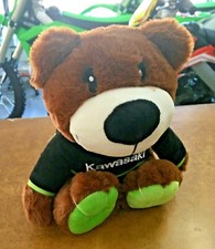 ORSETTO PELUCHE KAWASAKI MOTO TEDDY BEAR KAWASAKI SUPERBIKE altezza 25 cm