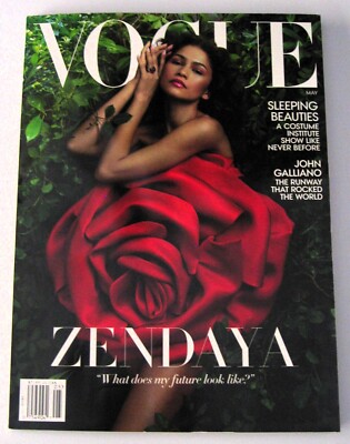 Vogue Magazine ZENDAYA John Galliano Sleeping Beauties May 2024 Brand New