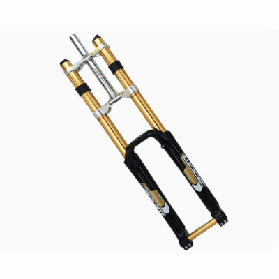 CDHPOWER Fahrradgabel 66cm - Dreifach Baumgabel Für 26 Zoll Reifen Mit Scheibenbremse