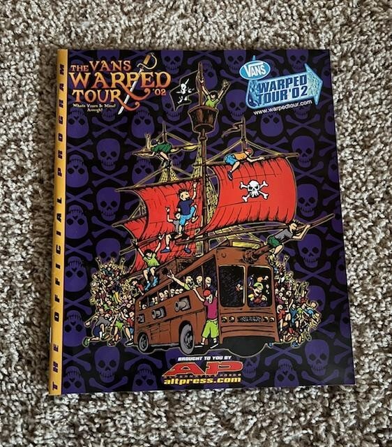 Vans Warped Tour 02 Program